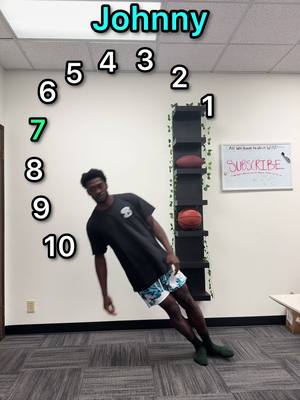 WHO CAN LEAN THE FURTHEST 👀 #bucketsquad 