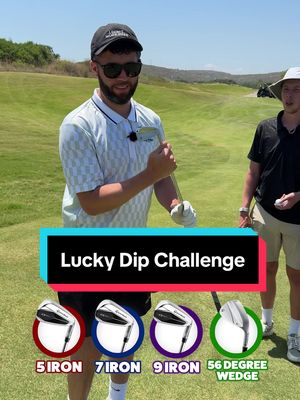 Lucky Dip Closest to the Pin Challenge 📍 #bigwedge 