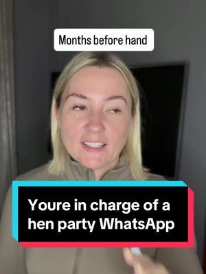 POV: you’re in charge of a hen party #fyp #comedy #henparty #holiday #weddingday 