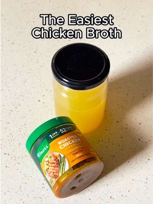 Our Premium Flavor Bases will have you wondering how we packed so much flavor into just one teaspoon 🐔🍲 #Knorr #ChickenBroth #EasyRecipe #Broth