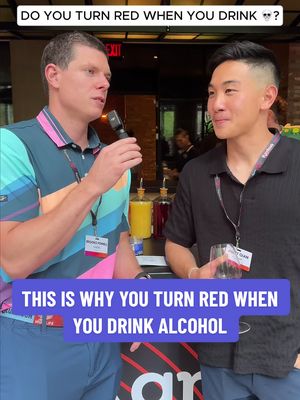 Do you turn red when you drink? This is why 👀 #Cheers #flush #alcohol  #Restore #DHM 