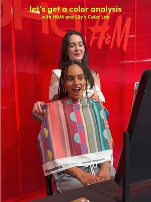 As a colorful girly, this was a MUST! Pop by the @H&M in soho from the 12-14 to get your color analysis done! Members get a free 20 min sesh with a purchase of $100 or more. I learned so much, like hello, I’m a Dark Winter??! Bananas!  #HMMember #HMNYC #HMSOHO AD 