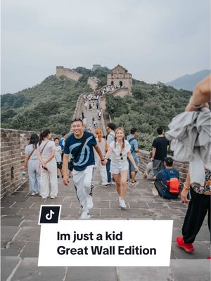 Doesn’t feel like it’s been 27 years. 🥲💕#imjustakid #greatwallofchina #Siblings #beijing #creatorsearchinsights 