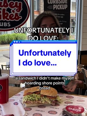 Unfortunately I do love Jersey Mike’s more than anything 🤭 