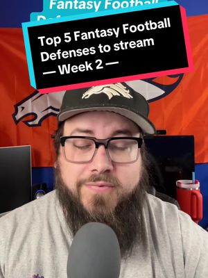 Fantasy Football defenses to stream for NFL Week 2 #acshear #fantasyfootballtips #fantasyfootballdefenses #walterpicks #fantasyfootballadvice 