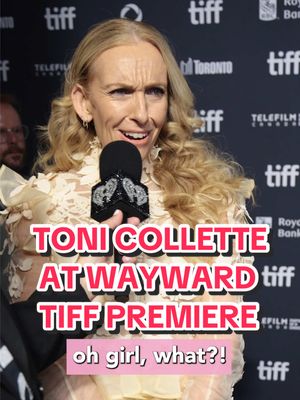 Did you know that the INCREDIBLY talented #ToniCollette is Australian? 😅👏🏼 #wayward #tiff #australian #accents @TIFF 