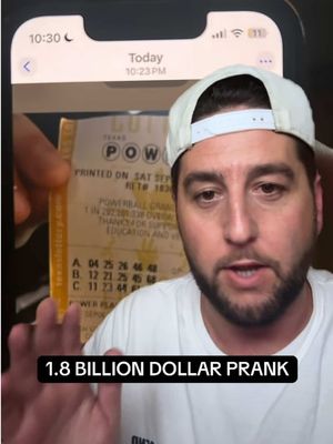 Texas Student thought he won the $1.8B lottery, but it was all a hoax. 😭 #lottery #powerball 