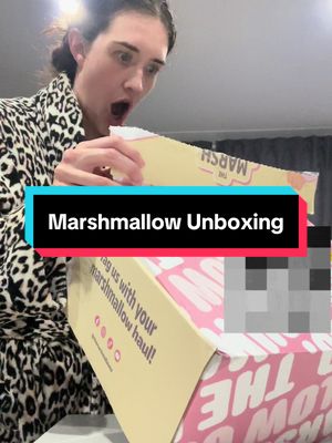 Can you tell I’m excited 😅 @The Marshmallow Co. #unboxing #food #haul #adventcalendar 