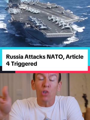 Russia Attacks NATO, Article 4 Triggered #usa #america  Poland has triggered NATO’s Article 4 after Russia attacked them with 19 drones last night - however that number is expected to grow. The alliance will now consult together to determine if it is time for war with Russia. Wave after wave of Russian drones entered Poland yesterday, leading the Polish Air Force joined with the Dutch and Italian air forces to shoot them down. One of Russia’s drones hit a home in Poland. Congressman Joe Wilson said “Russia is attacking NATO ally Poland with Iranian drones. This is an act of war". The German foreign minister said today that Russia has escalated, and that they are not ready for diplomacy so NATO will have to give a strong response. They also said that Russia did this intentionally. The highlight of last night if there is any is that it was 2 in the morning in Poland and NATO immediately sprung into action. The Dutch immediately got to Poland, the Italians as well. Then the Germans and French arrived almost instantly. There’s been no mention of the US even showing up. NATO showed what a well oiled machine it was when the time came. This is the first time that the alliance has intercepted air threats in it’s own air space in its entire 76 year history. Russia has denied that the drones that came from Russia came from Russia.