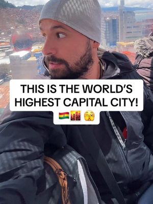 🇧🇴 Welcome to the world’s highest capital, La Paz, Bolivia, where the main method of transport is a cable car. Its the longest line in the world spanning over 30 kilometers. People use it like a metro in the sky, weaving between unpainted buildings and colorful streets. From the witches’ market and local street food to towering mountains like Illimani and the surreal Valle de la Luna nearby, La Paz is a city where tradition meets modern life, and every corner holds a story waiting to be discovered!  If you plan to visit Bolivia make sure to use code “dnzh24” for a discount on @nomadesim  #travel #traveltiktok #travellife #solotravel #backpacking #traveltok #adventure #latam #southamerica #bolivia #bolivia🇧🇴 #boliviatiktok #lapaz #viral #esim #traveltips  #fyp #dnzhtravels 