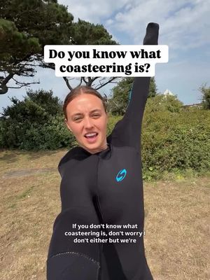 The actual 💣 from WWII was not what I was expecting 😳 Ok I still don’t know if it was real or not but either way will take you on an adventure you will NEVER forget! I literally had no idea what coasteering was until I was getting into the water for this activity. You’re basically traveling a coastline at sea level by swimming, climbing, exploring caves and little canyons, and cliff jumping. This is the closest I’ve felt to being a kid on a playground as an adult and I would do it a million times over! Would you? Be sure to add this to your Guernsey bucket list because it’s a can’t miss on the island imo ✨ Thank you for such a spectacular adventure! #visitguernsey #outdooraddict #adrenalineaddicts