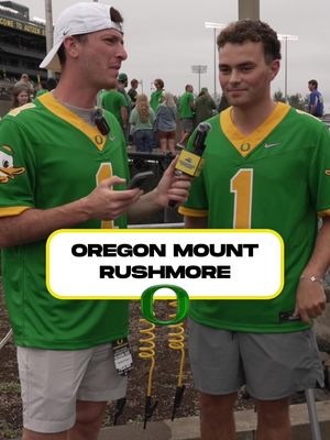 Who’s on your Oregon Ducks Mt. Rushmore? 🦆 #cfb #CollegeFootball #oregonducks #oregon 