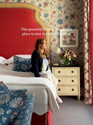 You have to add this hotel in London to your list ☕️📍 Haymarket Hotel (ad on the other app) #london #londonhotel #londonvibes #autumninlondon #boutiquehotel 