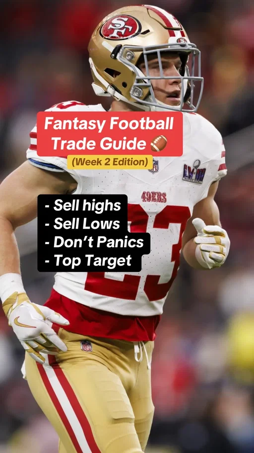 Sell High Candidates: Javonte Williams, Jayden Reed, Keenan Allen, JJ McCarthy, Caleb Williams  Sell Low Candidates: K9, Nick Chubb, David Njoku, AJ Brown  Don’t Panic: Ashton Jeanty, Nico Collins, BTJ, Drake London, Tee Higgins, Amon Ra St. Brown Top Target: JSN - Week 1 usage was insane, huge weeks to come 🙌 #fantasyfootballtips #fantasyfootballadvice #fantasyfootballtrade #jsn 