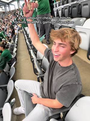 Cheapest place to get NFL tickets @Gametime #gametimeapp #nfl #nfltickets #football #tickets 