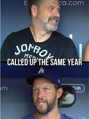 Clayton Kershaw doesn’t remember that he and Scherzer replaced Greg Maddux and Randy Johnson in their recently viral matchup #baseball #MLB #sports #fyp #dodgers