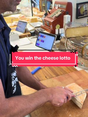 Any day you get some free cheese (especially some incredible taleggio) is a good day in my book #cheesestoreofbeverlyhills #cheesestore #cheesetok #cheesemonger 
