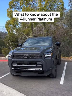The new #4Runner #Platinum is where it’s at. @pushing pistons #Toyota #CarTok #LetsGoPlaces 