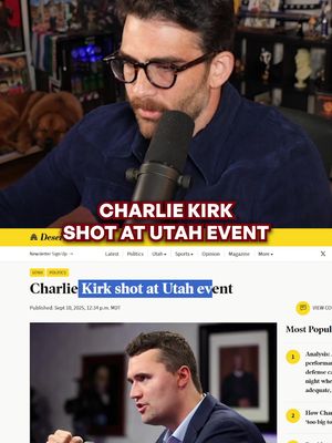 charlie kirk is in the hospital after a shooting at a UVU event #hasanabi #charliekirk #uvu 