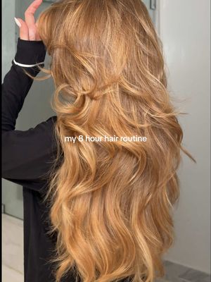 Waking up with dreamy hair, thanks to the 8H Magic Night Serum @Kérastase 🌠 the perfect addition to your hair routine #kerastaseusa #kerastasepartner