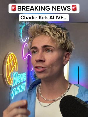 UPDATE: Charlie Kirk Has Since Passed Away. 