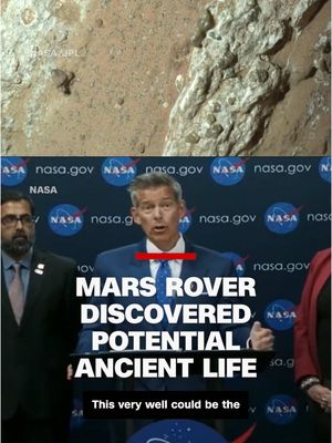 NASA’s Perseverance rover discovered a unique “leopard-spotted” rock on Mars in 2024, featuring unusual dark spots and ring-shaped features. Now, scientists say these formations have the clearest potential evidence of ancient life on the planet, though further study is needed to confirm a biological origin. #cnn #news #nasa #mars 