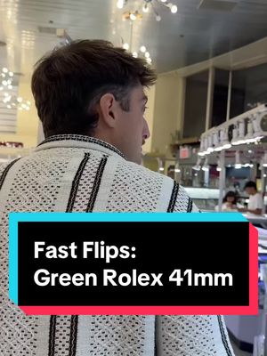 Hustling to sell a Rolex watch and make a profit on it. In this fast flip Rolex negotiation video I buy a green dial oyster perpetual 41mm Rolex from one watch vendor and try to sell it to another watch vendor in the same video for a profit. In business every “no” gets you closer to a yes. Did I make the most money possible #rolex #watches #luxury #business #fyp 