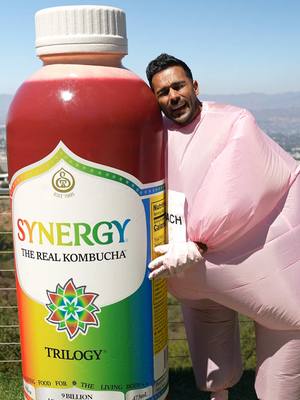 When ur stomach falls in love @SYNERGY Kombucha 