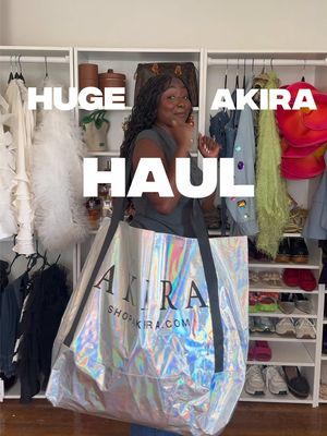 Huge @AKIRA haul! This is my favorite store. It gives editorial but on a budget and I love that. #bostontiktok #shoppinghauls #shoppingfinds #bostoninfluencer #akira #akirahaul 