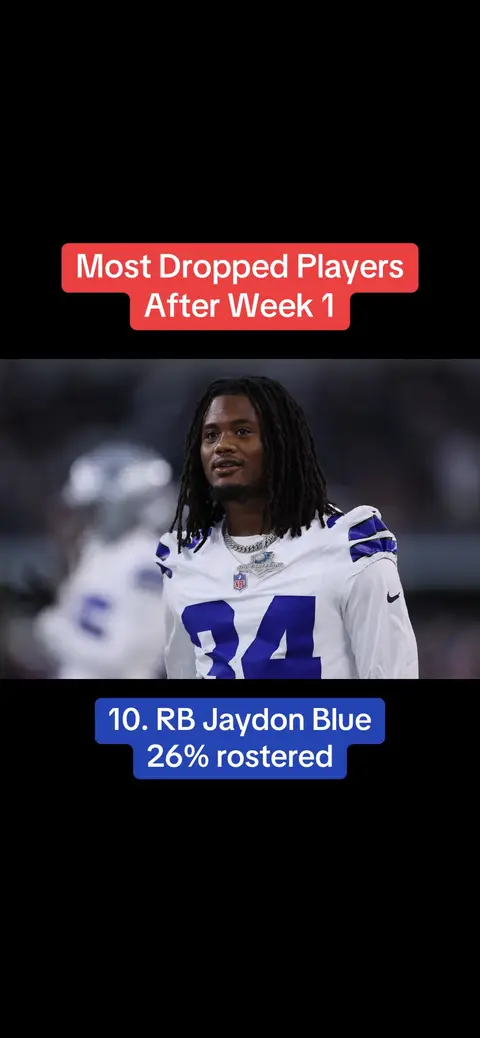 people gave up on them after a week :/ #fantasyfootball #nfl 