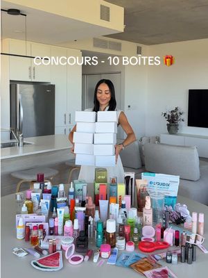 MÉGA CONCOURS | 10 BOÎTES CADEAUX 🎁 J’avais vraiment envie de vous gâter et de vous remercier pour tout l’amour et le simple fait de me suivre. ❤️ Ce concours est spécial pour moi, c’est ma façon de vous redonner un peu en retour ! 🤭 Je fais tirer 10 boîtes cadeaux préparées avec beaucoup d’amour et remplies de produits/ marques que j’adore et que vous m’avez demandé :  3️⃣ boîtes cadeaux ici  7️⃣ boîtes cadeaux sur Insta Pour participer :  1.  Like cette publication 🤍 2. Follow moi sur TikTok & Insta @ineslalouad  3. Tag tes amis en commentaire (1 commentaire = 1 participation 🎟️) * BONUS : partage cette publication en story et tag moi 🫶🏼 — Le concours prend fin le 17 septembre à minuit, bonne chance xx ! 💌💫 #gifts #concours #giveaway #goodies 