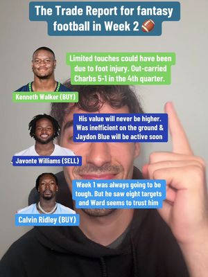 You should be trading for these players in fantasy!! #buccaneerswalterpicks #fantasyfootball #nflfantasy 