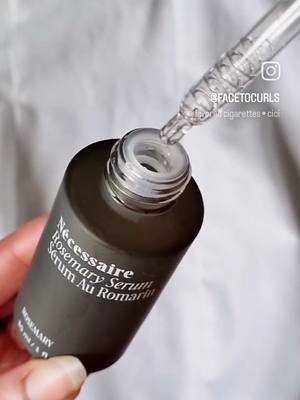 the rosemary serum you’ve been searching for 🌿 70% rosemary water + oil + extract and 5% capixyl for denser, fuller, healthier looking hair. quick-dry, no residue, and smells like pure rosemary. use my code Ann10 for 10% off ✨ . . . #necessaire #hairserum #rosemaryserum #hairgro