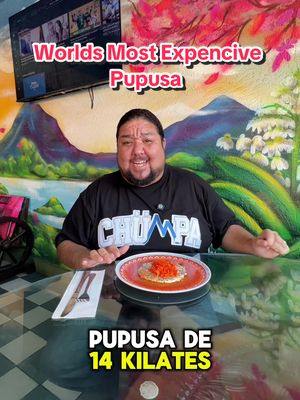 Trying the most expensive pupusa at don carlos pupuseria in El monte with @Karla @cinemundollc @El Terriblé Eric #pupusas #gourmet #elmonte 