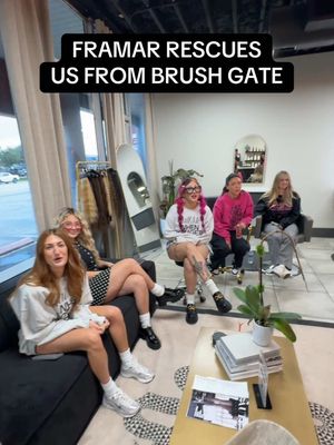 @sarahfromframar has officially rescued us from Brush Gate 2025