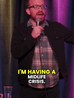 The differences between a mid-life crisis and a panic attack. Just one of the super happy topics brought up in my special A Father and the Sun, which is available right now for early viewing at the link in my bio. #standup #comedy #panicattack 