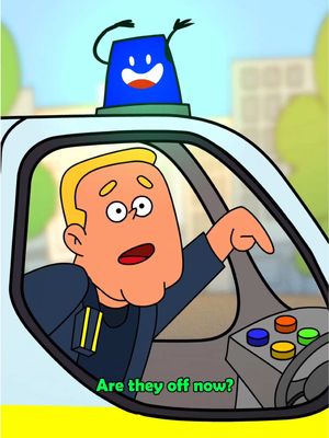 The slowest police chase in history…but animated! 🖤 I thought I would pull him over and let him know.. but also to give him sweets for his shift. All animations are from my previous videos - but brought back to life through animation ☺️ Say hi if you see me whizzing around town 🖤 Animated by the awesome @Josep Bernaus Love you x . #harveyridesbikes #harvey #preciouscargo #animation #cartoon
