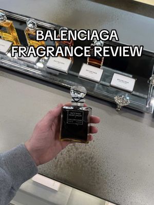 my reaction to trying all 10 new balenciaga fragrances #balenciaga #fragrances #fragrancetiktok 