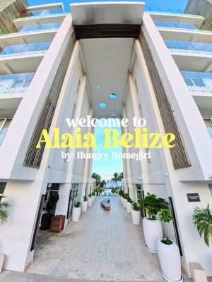Welcome to Alaia Belize! My girls and I loved this resort for our girls trip! Be sure to save them for a recommended hotel in Belize! #belize #girlstrip #alaiabelize #fyp #traveltiktok 