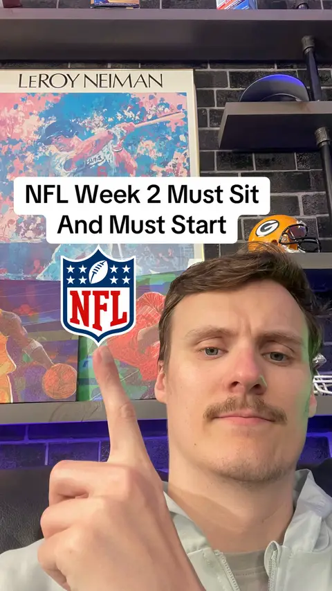 Week 2 NFL must start and must sits. #nflfantasy 