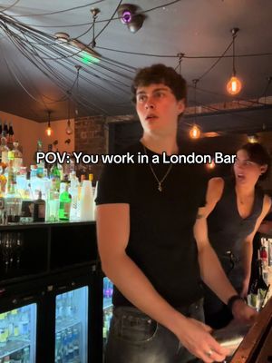 Love banter #fyp #bartender #london #pov 