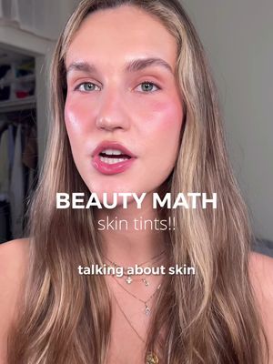 BEAUTY MATH: SKIN TINTS!! 🥳(details below) if you're new here - welcome!! my name is rachel, i worked in finance for the last two years and reviewing beauty products from an analytical or "finance-y" lens is kinda my thing! 👩🏼‍💻 i created beauty math about a year ago to take my videos one step further and REALLY dive into this analysis, and having price / volume data from 2024 turned out to be really insightful... as a refresher, here's how "beauty math" works: - each episode focuses on a new product "category" (i.e., concealers, skin tints, cream blush, etc.) - we'll focus on typical packaging size, product amount, good / bad things to look for and most importantly VALUE of each category - by the end of the series you'll be able to quickly assess any product as you're shopping so you know when something is good value... or not🫣 each episode, i drop the PDF for the category so you can go look at how any product stacks up against the rest! so follow along, stay tuned for the next episode and vote for what category we should discuss next !!  see you next time💌 #bestvaluemakeup #bestvaluemakeupproducts #beautymath #beautymathbyrachel #beautymathclass 