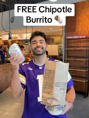 Want free food? Follow me for more 🔥 FREE Chipotle burritos on Sept 15 🌯 #chipotle #ncaafootball #CollegeFootball