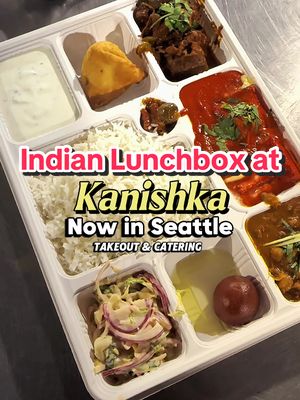 Kanishka, one of the most well-known Indian restaurants in Greater Seattle (serving for 25 years in Redmond), has now opened a new location right beside T-Mobile Park in Seattle! 🎉 📍 1534 1st Ave S, Seattle, WA 98134 🍴 Takeout & catering only ✅ All food is halal (chicken is machine-slaughtered halal) I tried their $18.99 lunchbox and it was packed with flavor! It came with: ✨ Rice ✨ Goat Curry ✨ Paneer Tikka Masala ✨ Raita ✨ Achar ✨ Onion Salad Coleslaw ✨ Chole Masala Curry ✨ Gulab Jamun ✨ Samosa ✨ Naan Overall, an amazing spread except the paneer was a bit firm, at a very fair price point! Definitely worth checking out if you’re near Seattle. Follow @seattlehalalfoodie for the latest halal food discoveries in Seattle & beyond 🌍 #SeattleHalal #SeattleEats #SeattleFoodies #HalalSeattle #SeattleFood #SeattleRestaurants #IndianFoodSeattle #SeattleLunch #seattleindian #seattlemuslims #seattlenewrestaurant #kanishkarestaurant