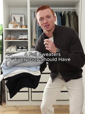 Sweater season >>> Talking about my favorite category of clothing today! If you have one of each of these, you’re ready for a cozy and stylish fall! @Buck Mason @Suitsupply @J.Crew @Massimo Dutti  #mensstyle #mensoutfits #mensstyleguide #mensstyletips #menssweaters 