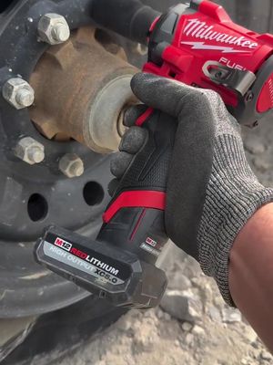 Up to 550 Ft-Lbs Nut-Busting Torque. M12 FUEL™ Stubby Impact Wrench. Video Credit: @hfconstruction2022 #MilwaukeeTool #NothingButHeavyDuty
