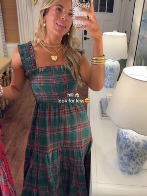 SO classy! And it looks and feels so expensive!! The PERFECT dress for fall and the holidays- looks just like the designer brand for a fraction of the price!❤️ #lookforless #fallfashion #holidayfashion #falldress #designerinspired 