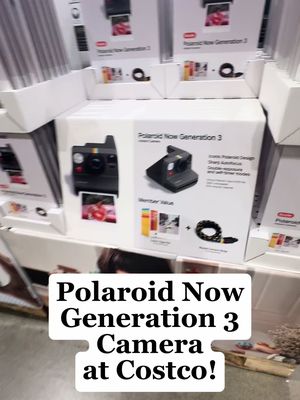 Polaroid camera bundle at Costco 📸  @Polaroid @Costco Wholesale 