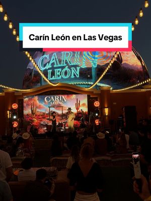 Un anuncio histórico de @Carin Leon en la @Sphere de #Vegas 🇲🇽🌟 #LasVegas #VisitaLasVegas 