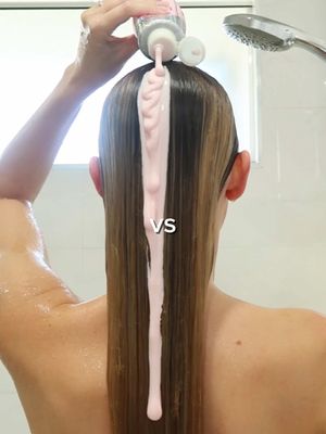 Before vs after hair glossing 💕✨ Using my favourite @L'Oréal Paris UK Glycolic Gloss. Whenever my hair is feeling dull and boring I do a hair glossing and it makes all the difference!  @L’Oréal Paris #hairgloss #glycolicgloss #lorealparis #hairtok #creatorsearchinsights 